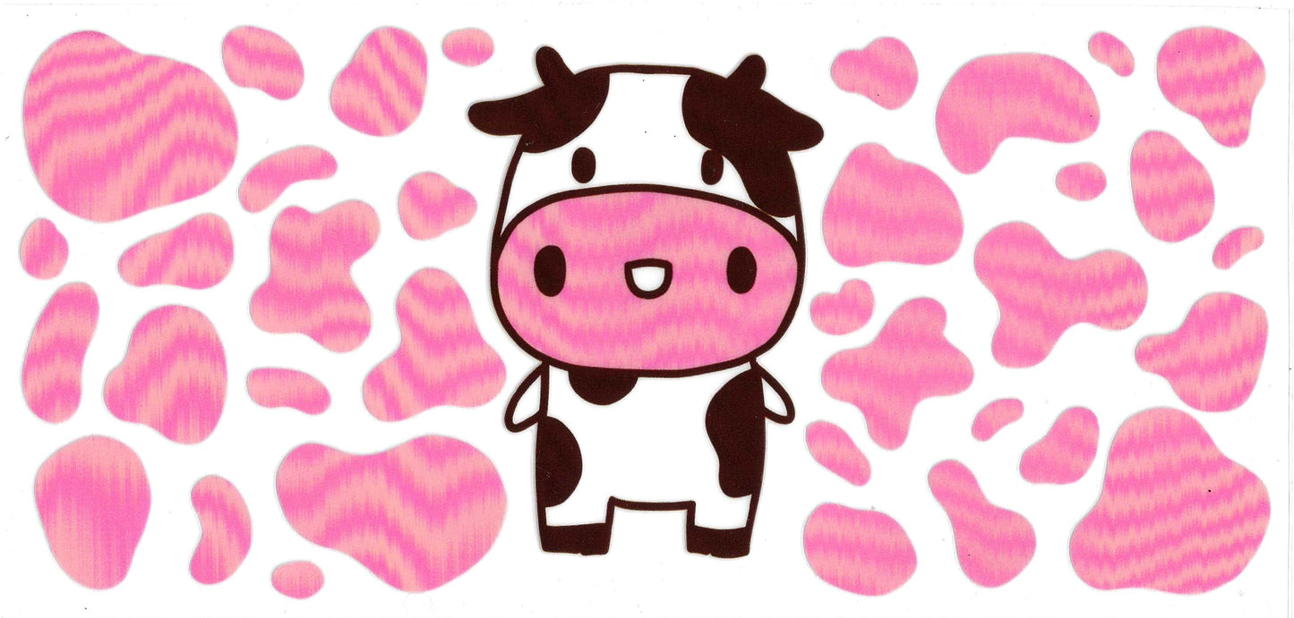 PINK COW PRINT
