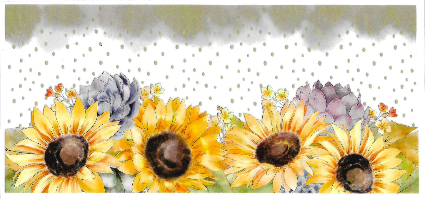 RAIN SUNFLOWERS