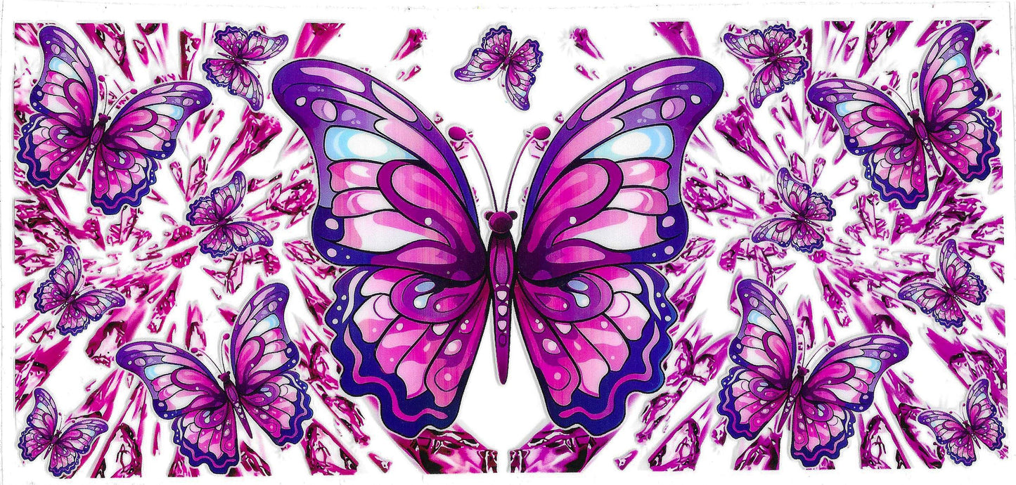 SHADES OF PURPLE BUTTERFLIES