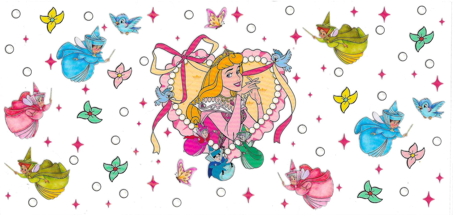 SLEEPING BEAUTY HEART