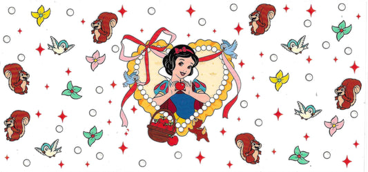 SNOW WHITE HEART