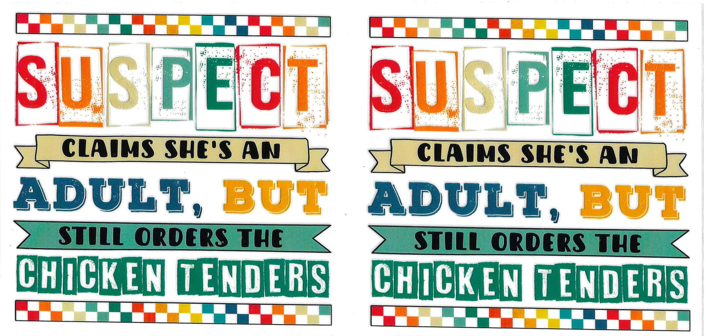 Suspect Claims To Be An Adult