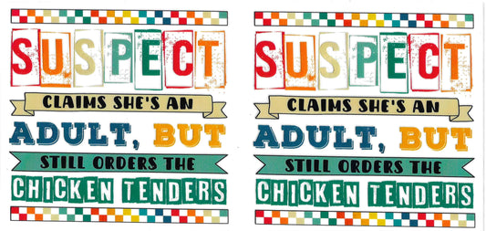 Suspect Claims To Be An Adult
